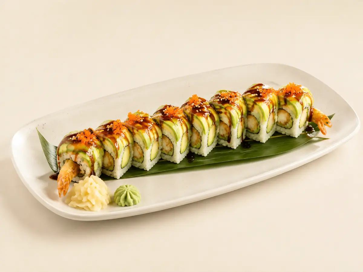 GOGO STATION signature sushi rolls